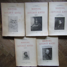 MANUAL DE ISTORIA ARTEI - G. OPRESCU, VOL I-V 1945