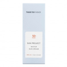 Crema de protectie solara cu SPF 50+ PA+++ Sun Project Water, 50 ml, Thank You Farmer