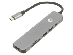 Adaptor USB 3.0 Nichelat 0.15m Negru 5Gbps 60W