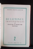 Buletinul Institutului de Cercetări și Proiectări Piscicole Anul XXVIII 1969 - 4 NUMERE COLOGATE