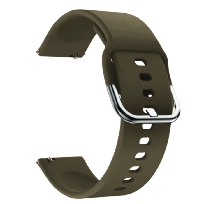 Curea silicon, compatibila Huawei Watch GT 4 41mm, telescoape Quick Release, Desert Loop