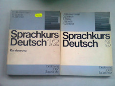 SPRACHKURS DEUTSCH (CURS DE LIMBA GERMANA) - U. HAUSSERMANN 3 VOLUME foto