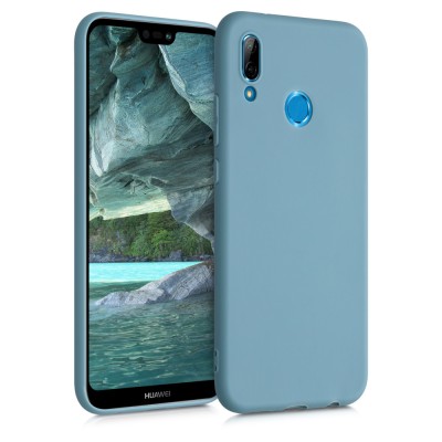 Husa pentru Huawei P20 Lite, Silicon, Albastru, 44358.207 foto