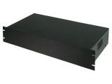 Carcasă: standard 19&quot; 2U neagră Mat.carc: oţel Y: 250mm X: 482mm: cod: CP-37-2,