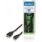 Cablu mini HDMI de mare viteza cu Ethernet HDMI - HDMI mini 1m 4K 3D