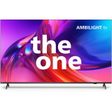 Televizor LED Philips 85PUS8818, 215 cm, Ambilight Google TV, 4K Ultra HD, 100 Hz, Clasa F