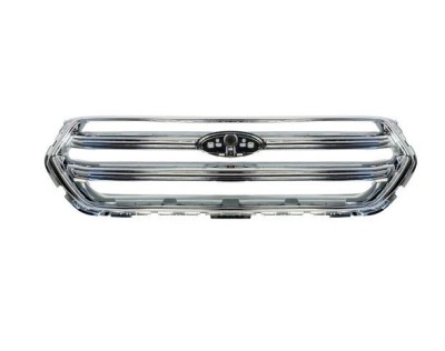 Grila masca radiator Ford Kuga, 02.2016-01.2020, Escape, 02.2016-, Fata, cromat/negru, Aftermarket foto