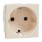 Priza schuko standard german 2P+E 2M Schneider Noua Unica bej NU303644