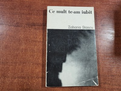 Ce mult te-am iubit de Zaharia Stancu foto