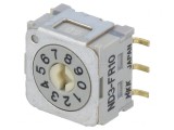 &Icirc;ntrerupător codificare DEC/BCD Poz: 10 verticală ND3