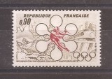 Franta 1972 - Jocurile Olimpice de iarnă - Sapporo, Japonia, MNH, Nestampilat