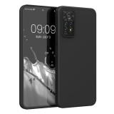 Husa Kwmobile pentru Xiaomi Redmi Note 11 Pro/Redmi Note 11 Pro 5G, Silicon, Negru, 57369.47, Carcasa