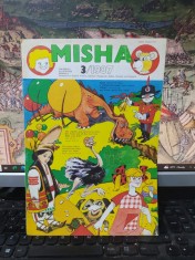 Misha, revistă sovietică ilustrată pentru copii, benzi desenate, nr. 3/1987, 206