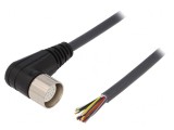 Cablu de Conectare M23 19PIN 10m Unghiular 150VAC 8A