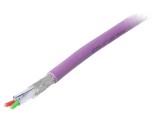 Cablu Automatizări Cu PVC Violet 1x2x0.64mm&sup2;