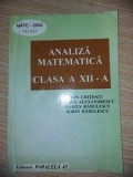 Analiza matematica clasa a 12-a - Marius Radulescu, Sorin Radulescu