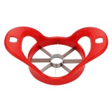 Feliator fructe Paxton CV-001, inox + plastic, rosu, 18 x 6.3 cm