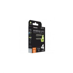 Eneloop acumulator Ni-MH AAA (R3) 930mA PRO B4 BK-4HCDE/4BE NEW ECO Plastic Free (20/20) BBB foto