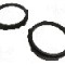 Set 2 distantiere pentru difuzoare auto, 165mm, MDF, Porsche - DMPORS04