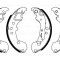 BOSCH 0 986 487 958 Set saboti frana
