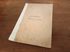 ROMANIA SI POPOARELE BALCANICE- BUCURESTI 1913. CU 8 FIGURI. TEXTE/ CONFERINTE DE V. ARION, V. PARVAN, G. VALSAN, PERICLE PAPAHAGI SI G. BOGDAN-DUICA