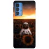 Husa compatibila cu Motorola G20 model Field Astronaut, Silicon, TPU, Viceversa, Transparent, Carcasa