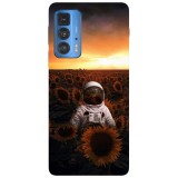 Husa compatibila cu Motorola Edge 20 Lite model Field Astronaut, Silicon, TPU, Viceversa, Transparent, Carcasa