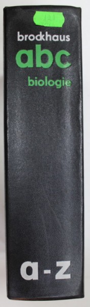 BROCHAUS ABC BIOLOGIE , ENCICLOPEDIE IN LIMBA GERMANA , 1975
