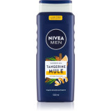 Cumpara ieftin Nivea Men Tangerine Mule gel de dus pentru față, corp și păr 500 ml