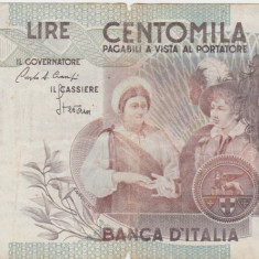 ITALIA 100000 LIRE 1983 UZATA