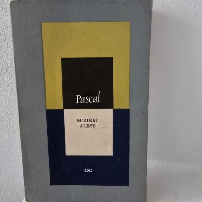 Scrieri alese - Pascal foto