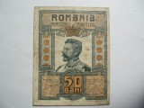 ROMANIA - 50 BANI 1917 FERDINAND I , B1.198