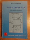 Statica constructiilor Structuri static determinate- Violeta Elena Chitan
