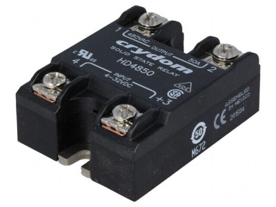 Releu Semiconductor 50A 1-fazat 48-530VAC foto