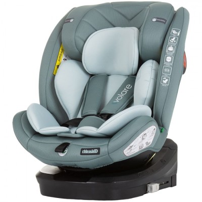 Scaun auto Chipolino Volare I-Size 40-150 cm pastel green cu sistem Isofix foto