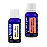 TAMAIE SI YLANG-YLANG-Set 2 uleiuri esentiale 100% pur-2x15 ml, Amazingoils TOUCH THE SENSES