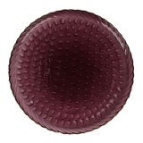Farfurie desert 2NPP825-RGR, sticla, rosu, 21 cm