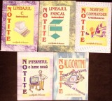 LOT 5 NOTITE: LIMBAJUL C, LIMBAJUL PASCAL, NORTON COMMANDER, ALGORITMI, INTERNET-COLECTIV-338852