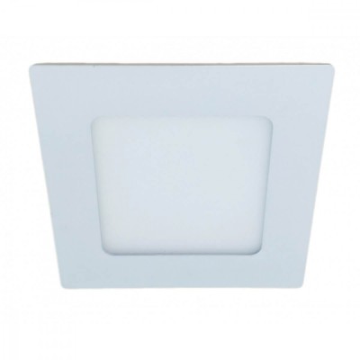 Spot Led Patrat Incastrat 120x120mm 6w 2700k foto