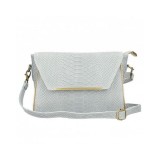 Cumpara ieftin Geanta dama Nita GT2385, piele naturala, Gri