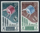 New Hebrides Fr 1965 - ITU, sateliti, serie neuzata