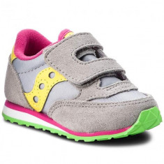 Pantofi sport copii SAUCONY BABY JAZZ HL GREY/YELLOW - 20 EU foto