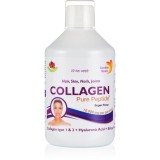 Swedish Nutra Collagen Pure Peptide colagen lichid frumusețea părului, a unghiilor și a pielii aroma Wild Berries 500 ml