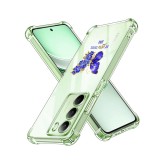 Husa antisoc pentru realme 14x - airbag tpu, col&Egrave;uri ranforsate- butterfly mov