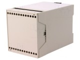 Carcasă pentru șină DIN, ABS gri, IP20, 109x70x75mm