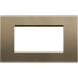 Rama Ornament 4M metal Living Light Bticino Square LNA4804SQ