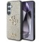 Husa pentru Samsung Galaxy S25 Plus - Guess Glitter Script Big 4G Logo (GUHCS25MHG4SGD) - Gold