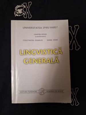 Zamfira Mihail - Lingvistica generala foto