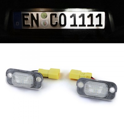 Iluminare numar cu LED VW Golf 2 Jetta MK2 Seat Toledo NOU foto