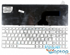 Tastatura Laptop Asus X54C SX161D alba foto